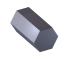 Шестигранник титановый