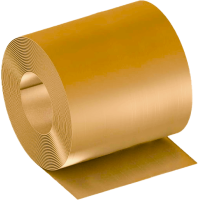 Фольга бронзовая 0,2x110 мм (200 мкм) БрАЖ9-4 ГОСТ 1595-2021