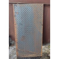 Лист стальной с чечевичным рифлением 6x1000x2000 мм С245 ГОСТ 8568-77