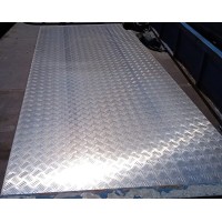 Лист алюминиевый рифленый квинтет 1x2000x2500 мм АМг2Н2Р ГОСТ 21631-2023