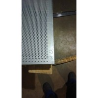 Лист перфорированный нержавеющий 2x1000x2000 мм Rv 2-3 12Х18Н10Т ГОСТ 58602-2019