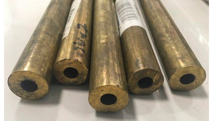 Труба латунная полутвердая 120x27,5 мм Л68 фото трубу латунную полутвердую 120x27,5 мм Л68 купить в Красноярске